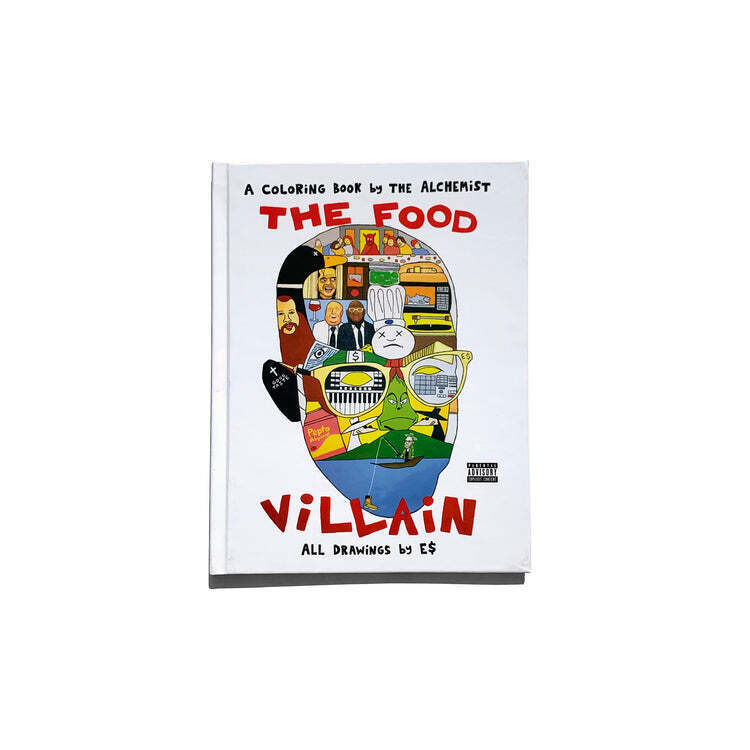 The Alchemist ALC -- Food Villain Coloring Book (Hardcover)