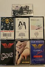 Aerosmith Cassette Tape Lot Pump Grip Bootlegs Wings Gems Classic Live  The Line picture