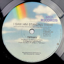 Tiffany I Saw Him Standing There / Mr Mambo 7” 45 RPM Vinyl Record 7-53285 MCA picture