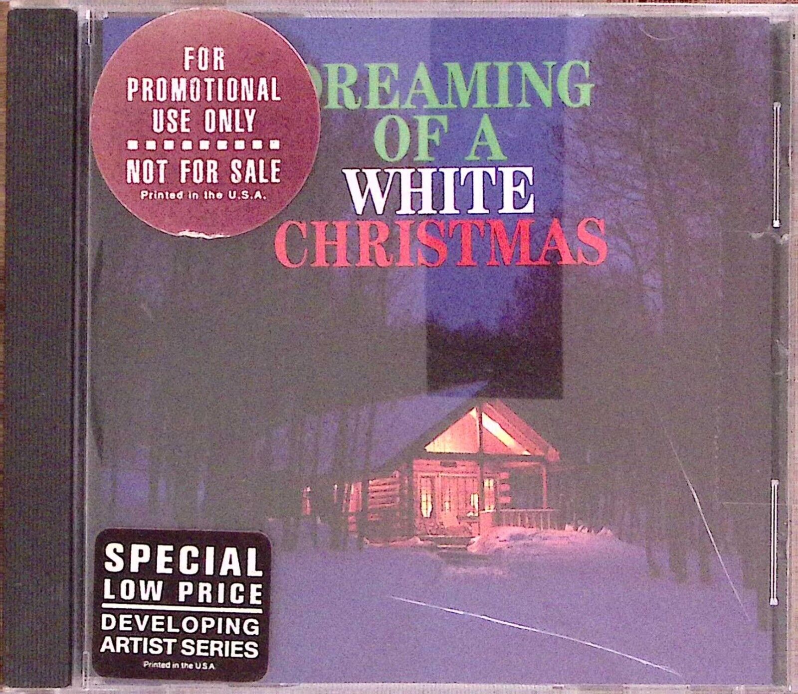 DREAMING OF A WHITE CHRISTMAS SONY MUSIC PROMO TONY BENNETT JOHNNY MATHIS CD2698