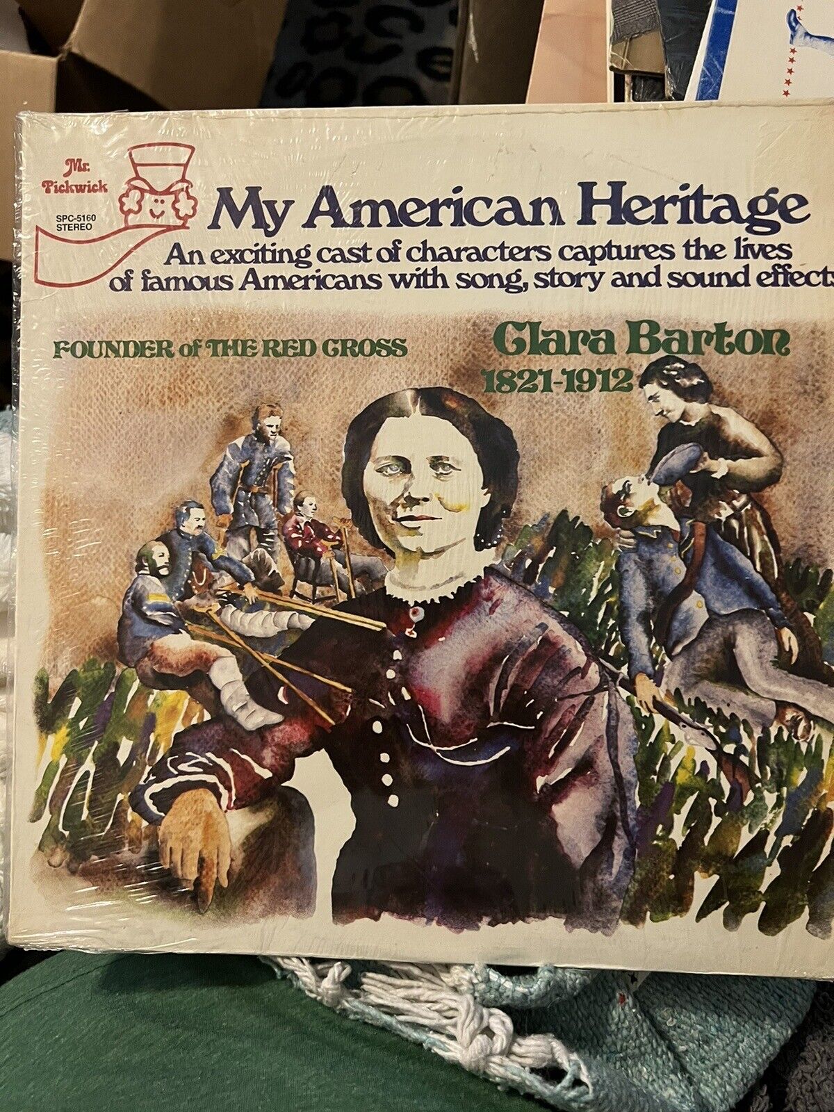 Vintage Mr. Pickwick “My American Heritage/ Clara Barton” Album