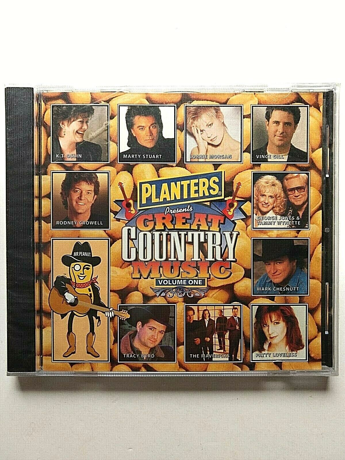 Rare: GREAT COUNTRY MUSIC by PLANTERS PEANUTS PRESENTS  Volume 1 CD New Sealed