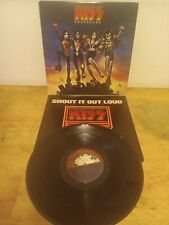 KISS Destroyer 1976 Bogart Label   NBLP 7025 Promo Cut  With Inner Ex/ Ex picture