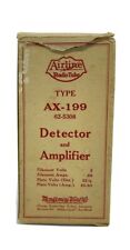 Antique Airline Radio Tube Type AX 199 62-5308 Detector Amplifier NOS picture