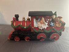 Vintage 1990's musical santa train picture