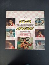 Elvis Presley Soundtrack record for motion picture Speedway picture