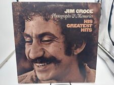 JIM CROCE Photographs & Memories 1974 LP Record ABCD Ultrasonic Clean VG+ picture