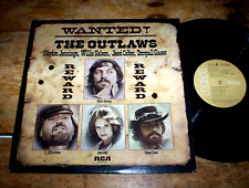 THE OUTLAWS: WAYLON JENNINGS / WILLIE NELSON / JESSI COLTER / TOMPALL GLASER lp picture