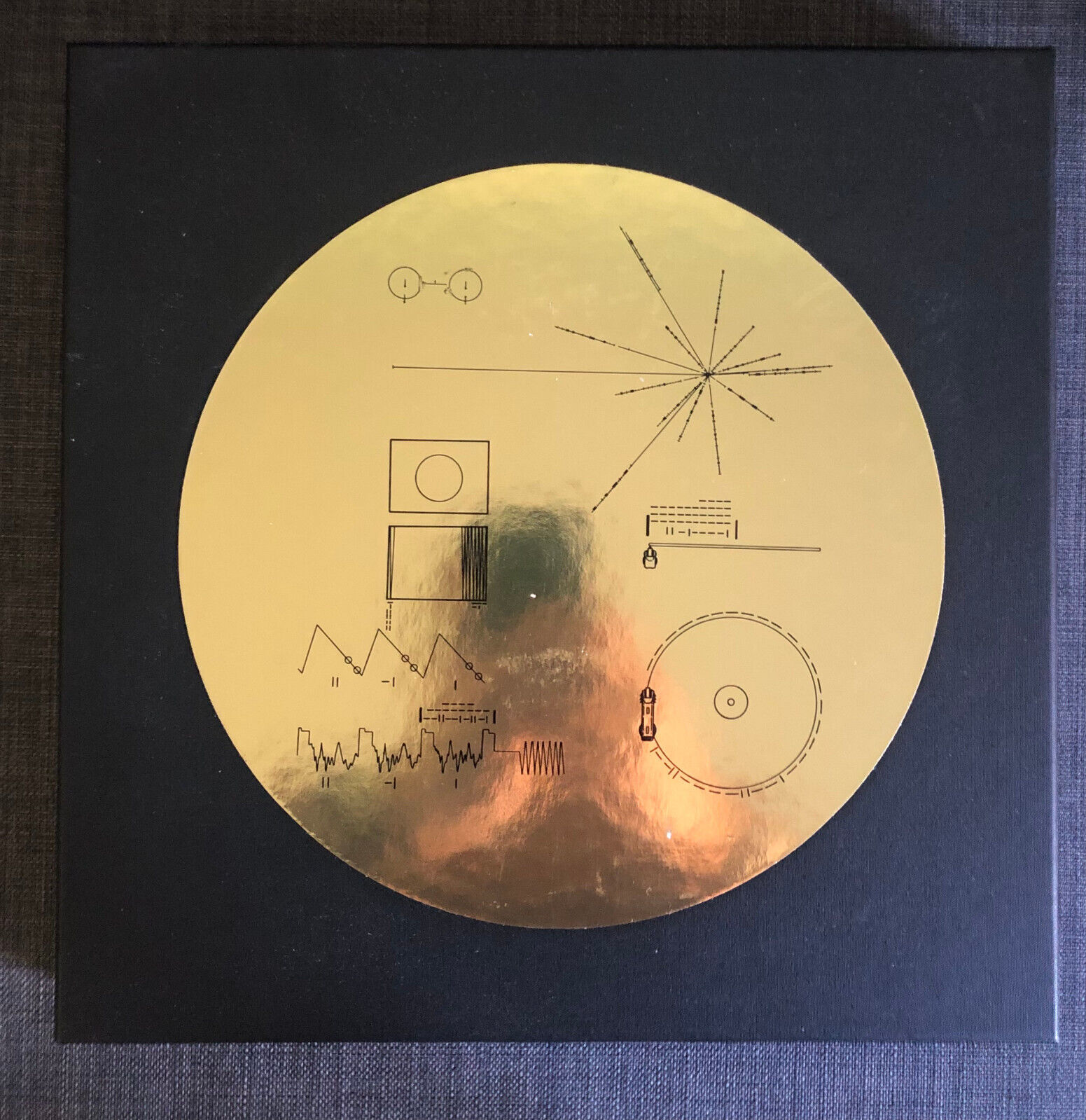 Ozma Voyager Golden Record: Numbered, 1st press, 180 gm 3x gold vinyl LP, boxed