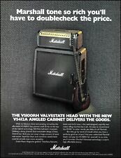 Marshall VS 100R-H Head 412-A Cabinet amp ad 1997 amplifier advertisement print picture