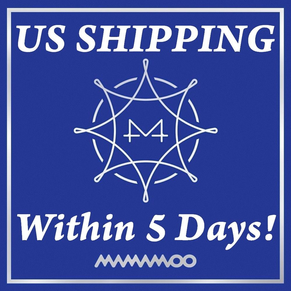 *US SHIPPING Mamamoo-[Blue;s] Mini Album CD+Booklet+Card K-POP