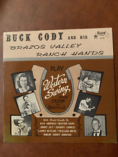 Bronco Buck Cody/Brazos Valley Ranch Hands Play Wester LP-101 Vinyl 12'' Vintage picture
