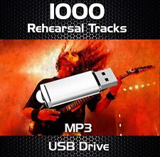 1000 Rock Guitar Rehearsal Backing Tracks on USB picture