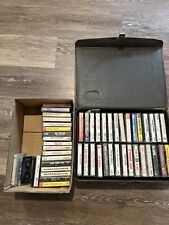 Lot Of 51 Vintage Cassette Tapes - W/case - Country - Classics  picture