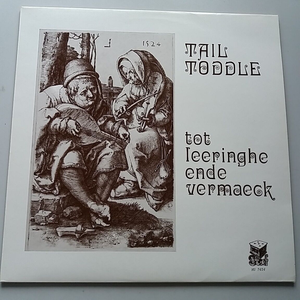 Tail Toddle - Tot Leeringhe Ende Vermaeck Vinyl LP + Inserts Dutch 1st 1977 EX+