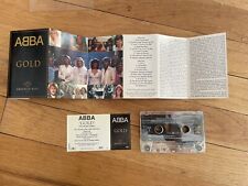 ABBA Gold Greatest Hits Cassette Tape - 1992 - All Inlays Included picture