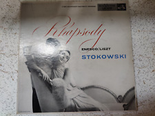Vintage Rhapsody- Enesco/ Liszt Stokowski RCA Victor LM-1878 Red Seal Collection picture