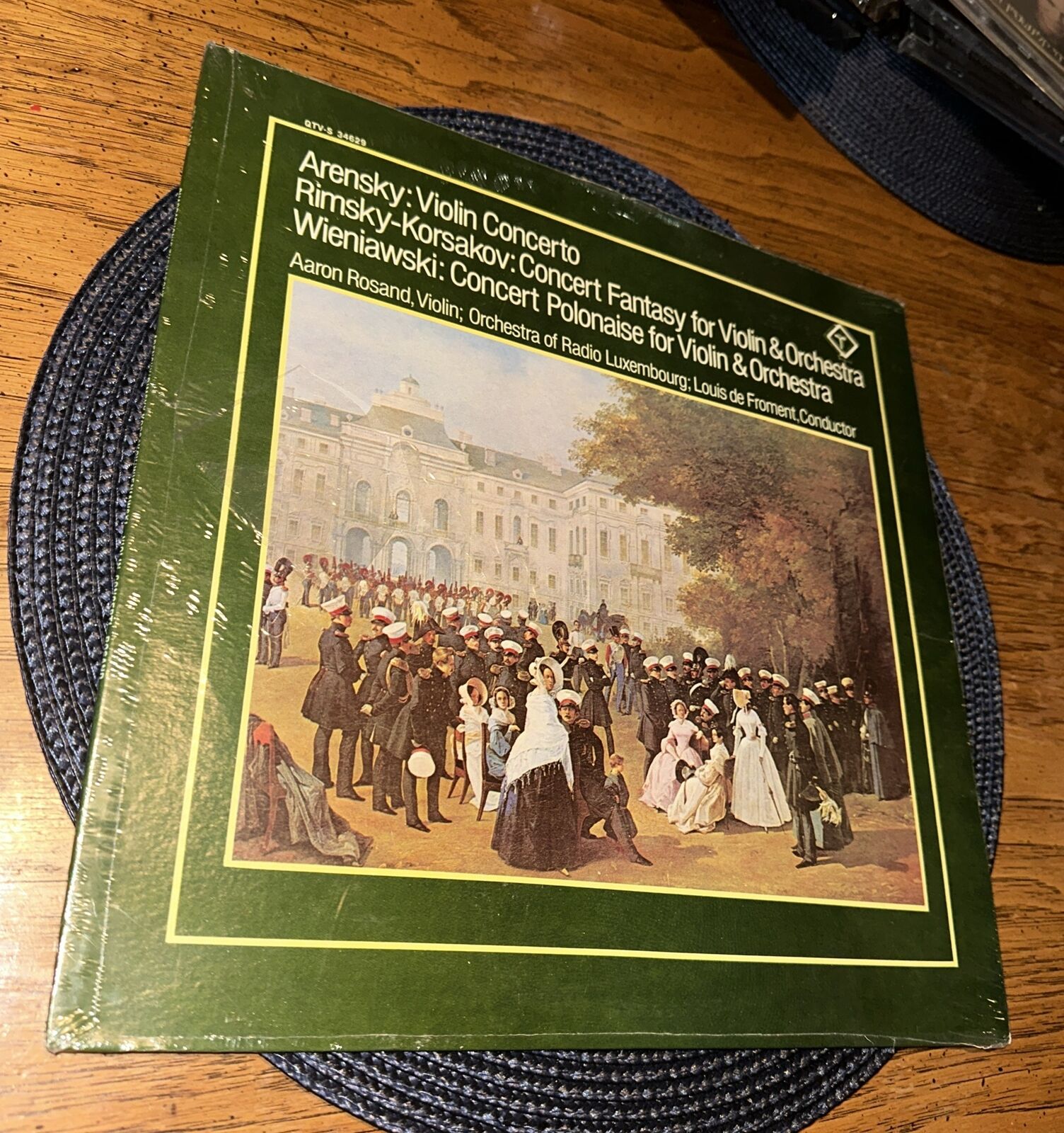 Arensky Violin Concerto Rimsky-Korsakov Concert Fantasy Violin SEALED LP