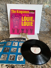 1964 VTG LP Vinyl The Kingsmen in Person Featuring 