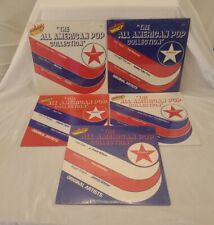 The All American Pop Collection- Volume 1 2 3 4 5 -BC 285 286 287 288 289- Vinyl picture