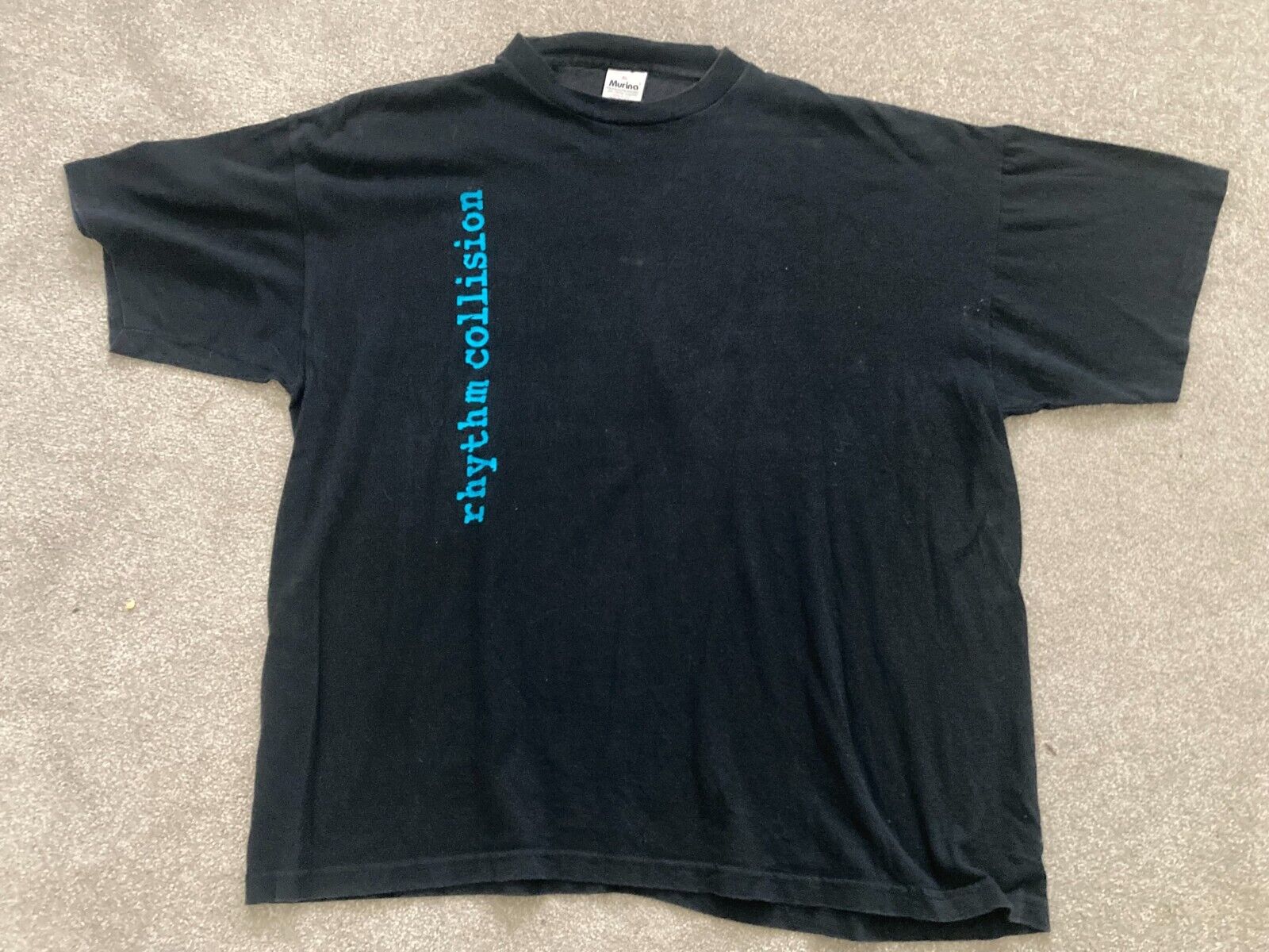 RYHTHM COLLISION - Now.  RARE ORIGINAL VINTAGE  T-Shirt 1992 (XL)