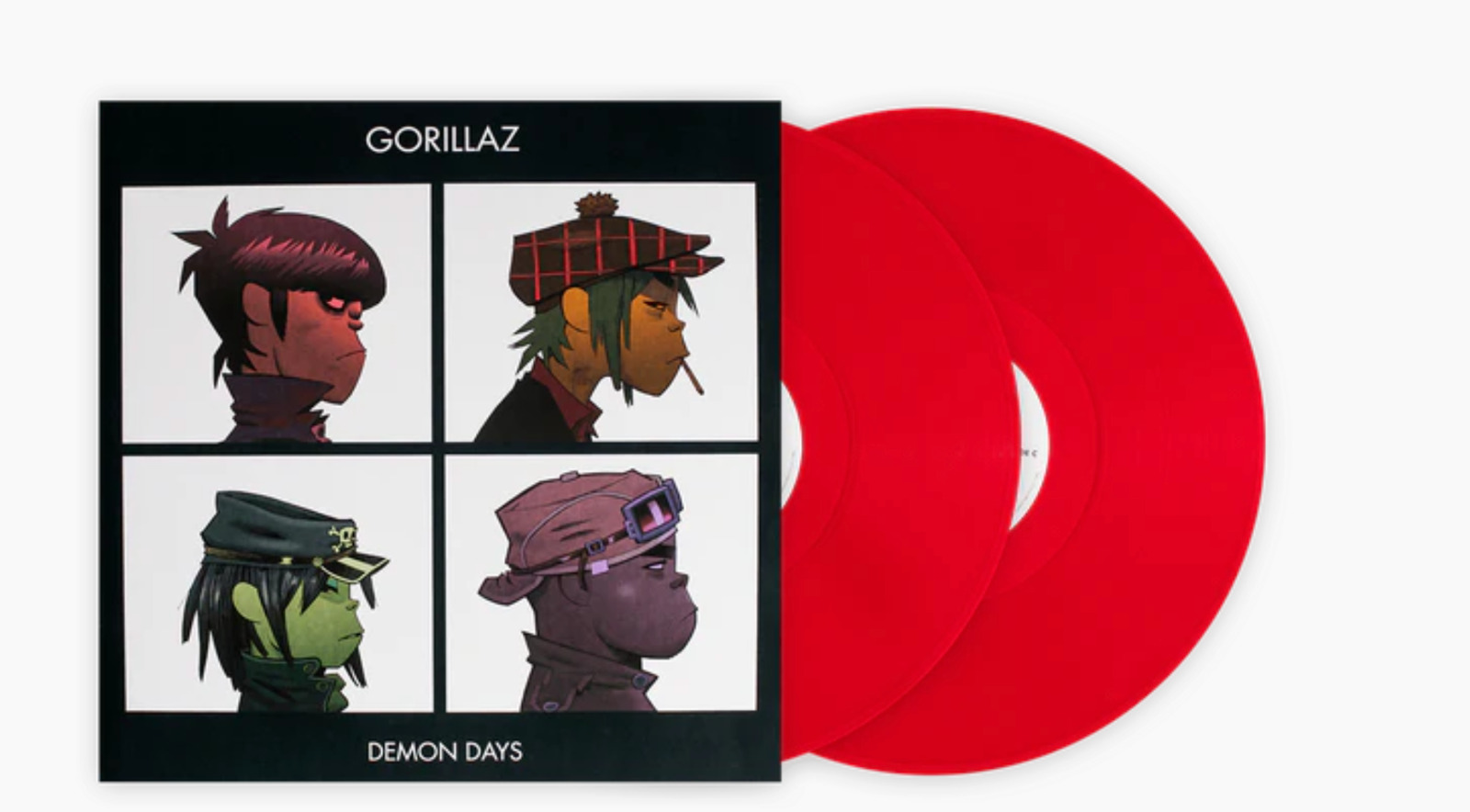 Gorillaz : Demon Days (Exclusive Limited Half Speed Red Vinyl 2LP) NEW/SEALED
