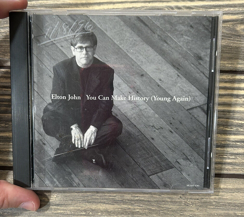 Vintage 1996 Elton John You Can Make History Young Again CD Promo WR