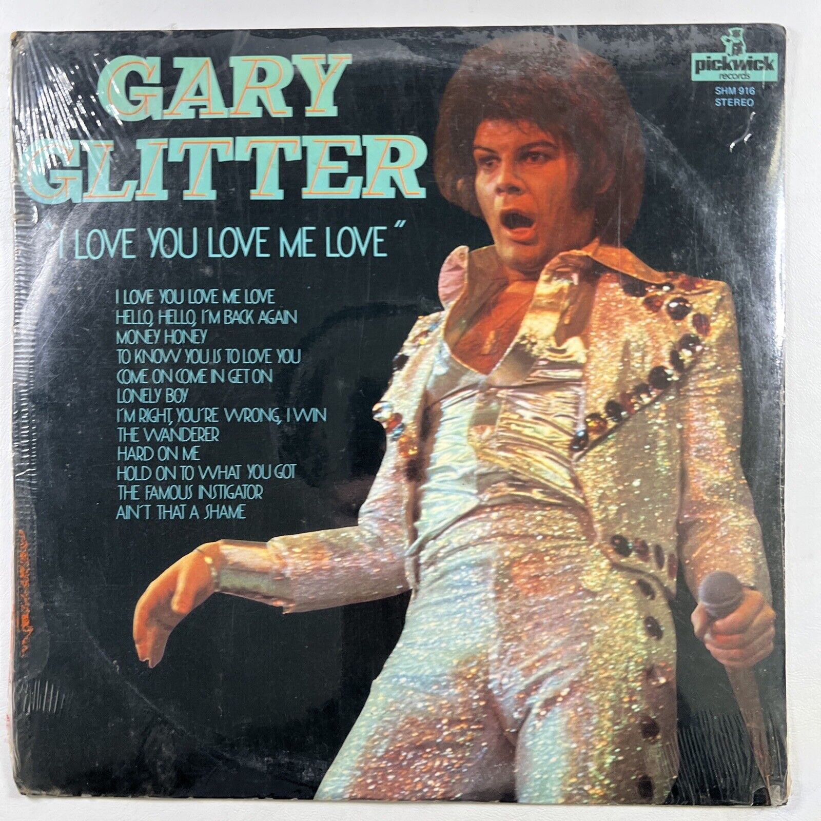 Gary Glitter ‎”I Love You Love Me Love” LP/Pickwick SHM 916 (Sealed) UK 1977