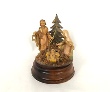 Music Box Vintage Nativity Scene Made in Italy San Francisco Music Box Co picture