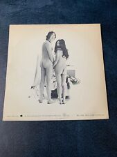 John Lennon & Yoko Ono  Unfinished Music, No. 1: Two Virgins LP 1968 Nude Cover picture
