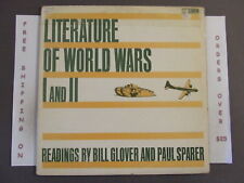 BILL GLOVER AND PAUL SPARER LITERATURE OF WORLD WARS I AND II DBL LP LE 7680/81 picture