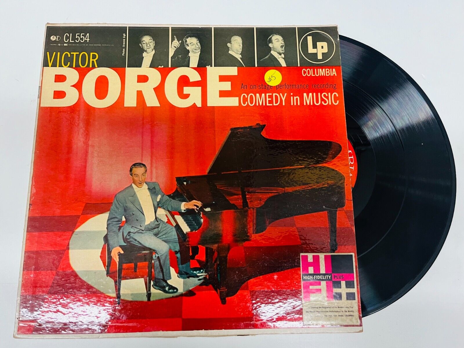 Victor Borge Comedy in Music CL554 Columbia Recorde 1953 VG+