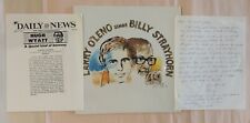 Larry O'leno Sings Billy Strayhorn 1984 Vinyl Lp Record + Signed Letter picture