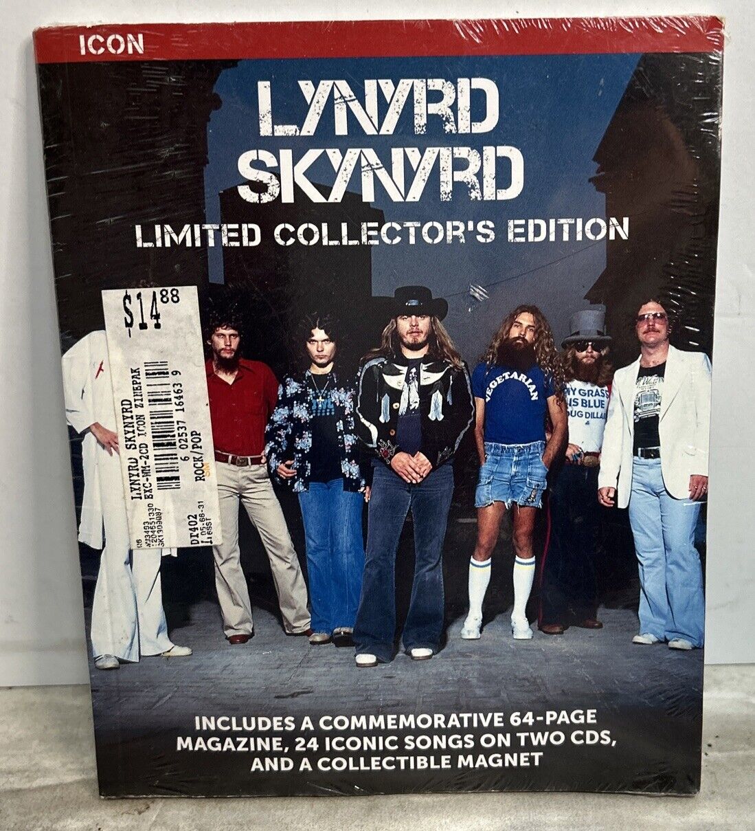 Lynyrd Skynyrd Limited Collectors Edition Zinepack Brand New Sealed