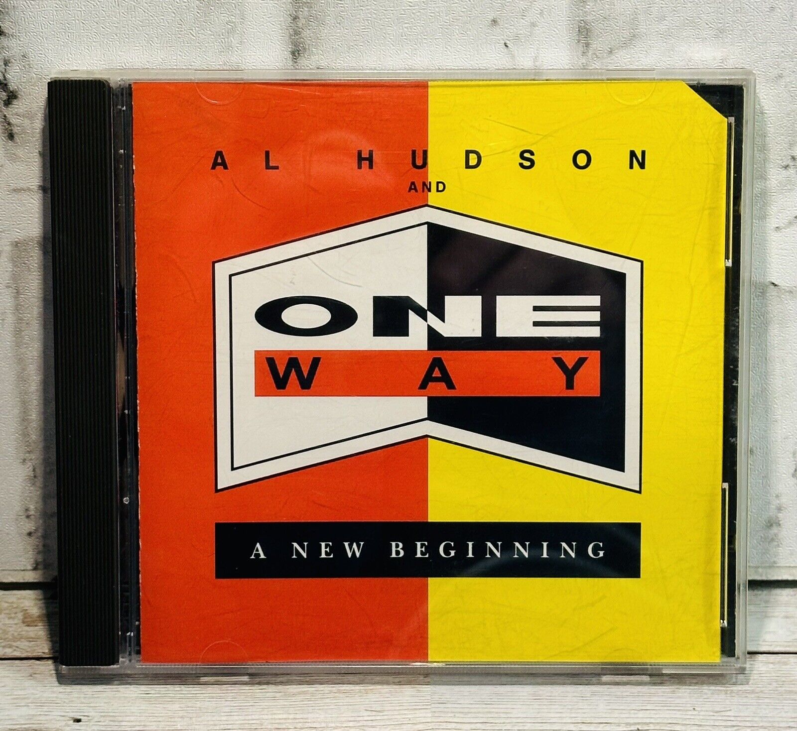 Al Hudson and One Way A New Beginning CD 1988 Funk Soul