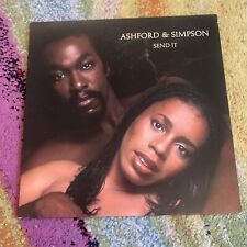 1977 ASHFORD & SIMPSON Send It WARNER BROS  Record Vinyl Vintage picture