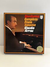 CLAUDIO ARRAU  Beethoven Complete Piano Sonatas 13 LP Record Vinyl Box Set Xlnt picture