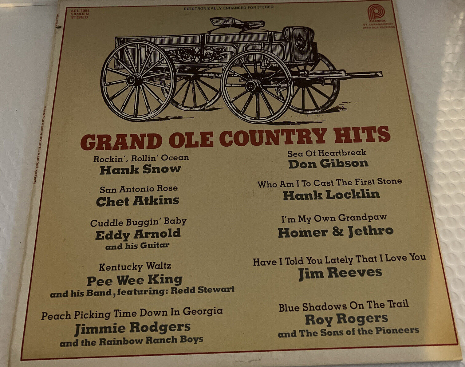 Grand Ole Country Hits Vinyl