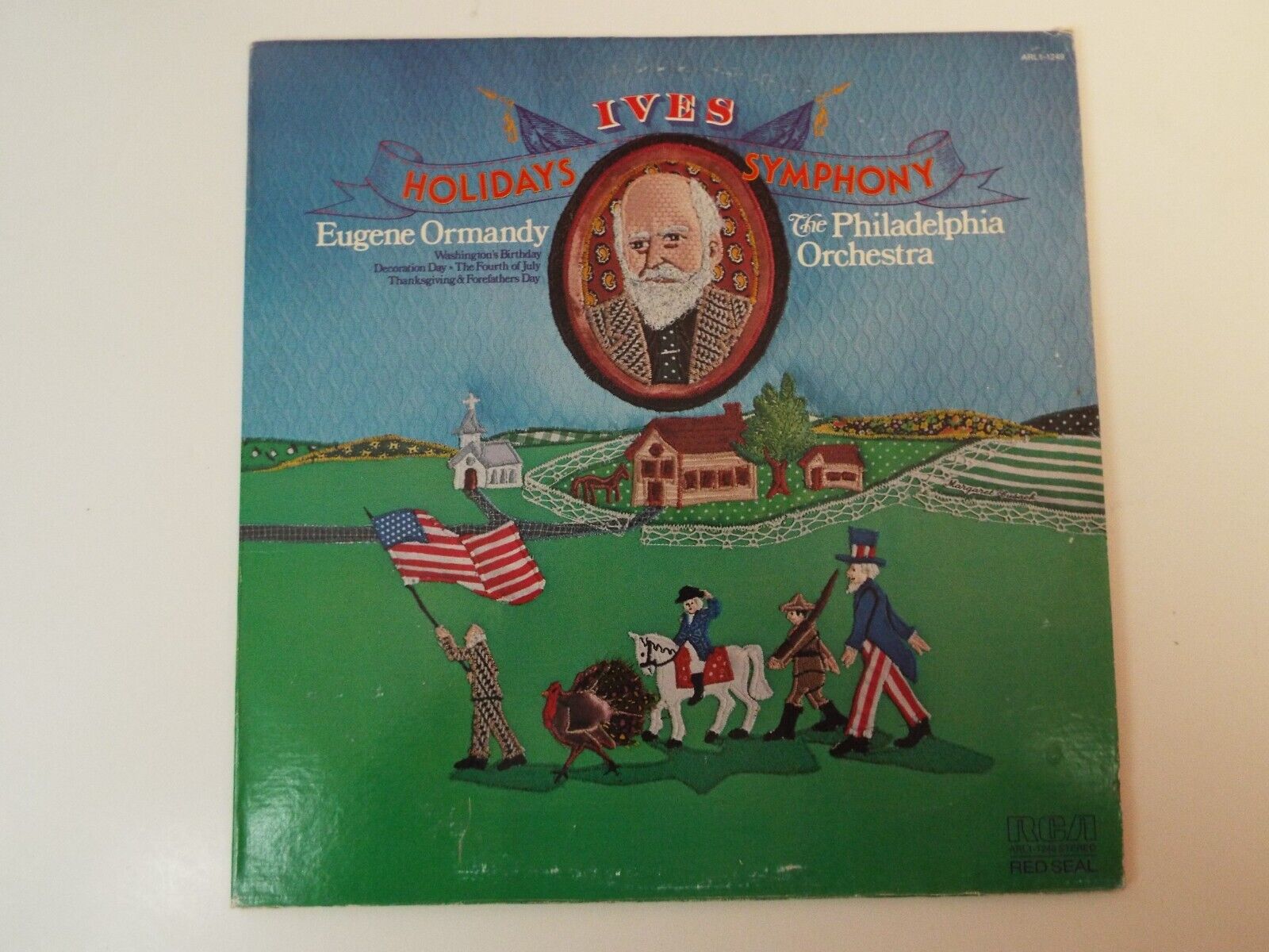 Ives Holidays Symphony Eugene Ormandy and Philidelphia Orchestra LP Album
