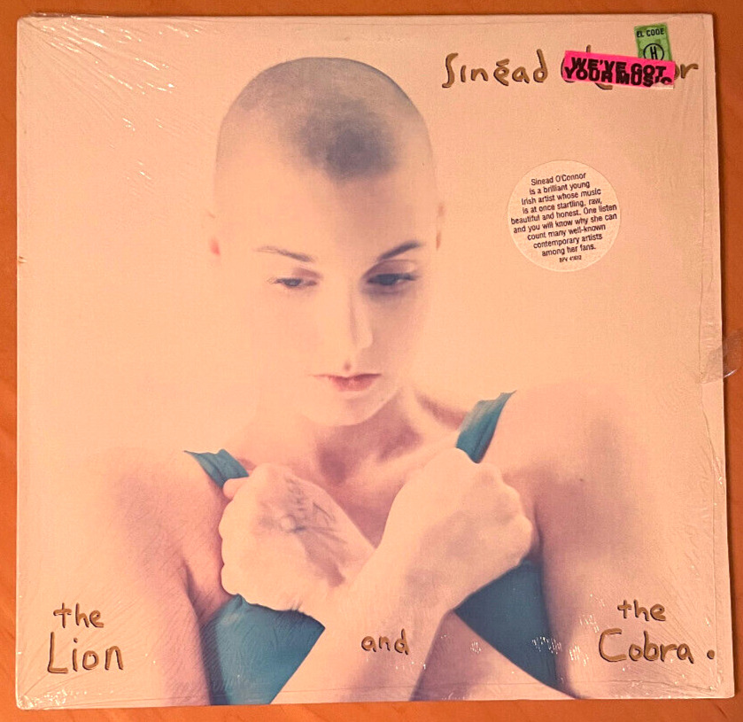 SINEAD O\'CONNOR The Lion & the Cobra CHRYSALIS 1987 LP MASTERDISK SHRINK HYPE NM