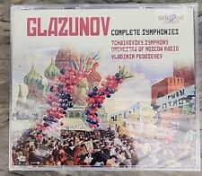 Glazunov Complete Symphonies - Vladimir Ashkenazy (4 CD, 2013) picture