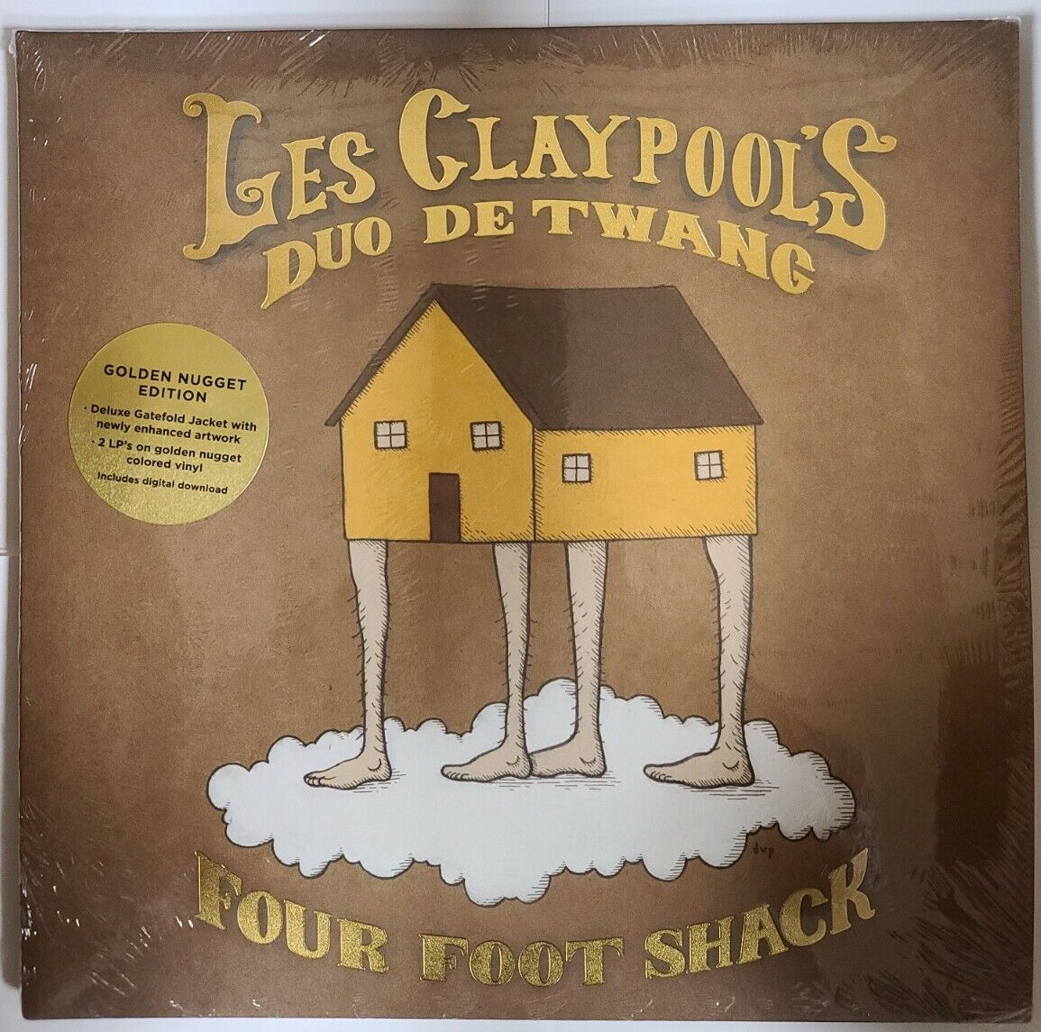 Les Claypool\'s Duo De Twang – Four Foot Shack - 2 LP Vinyl Records 12\