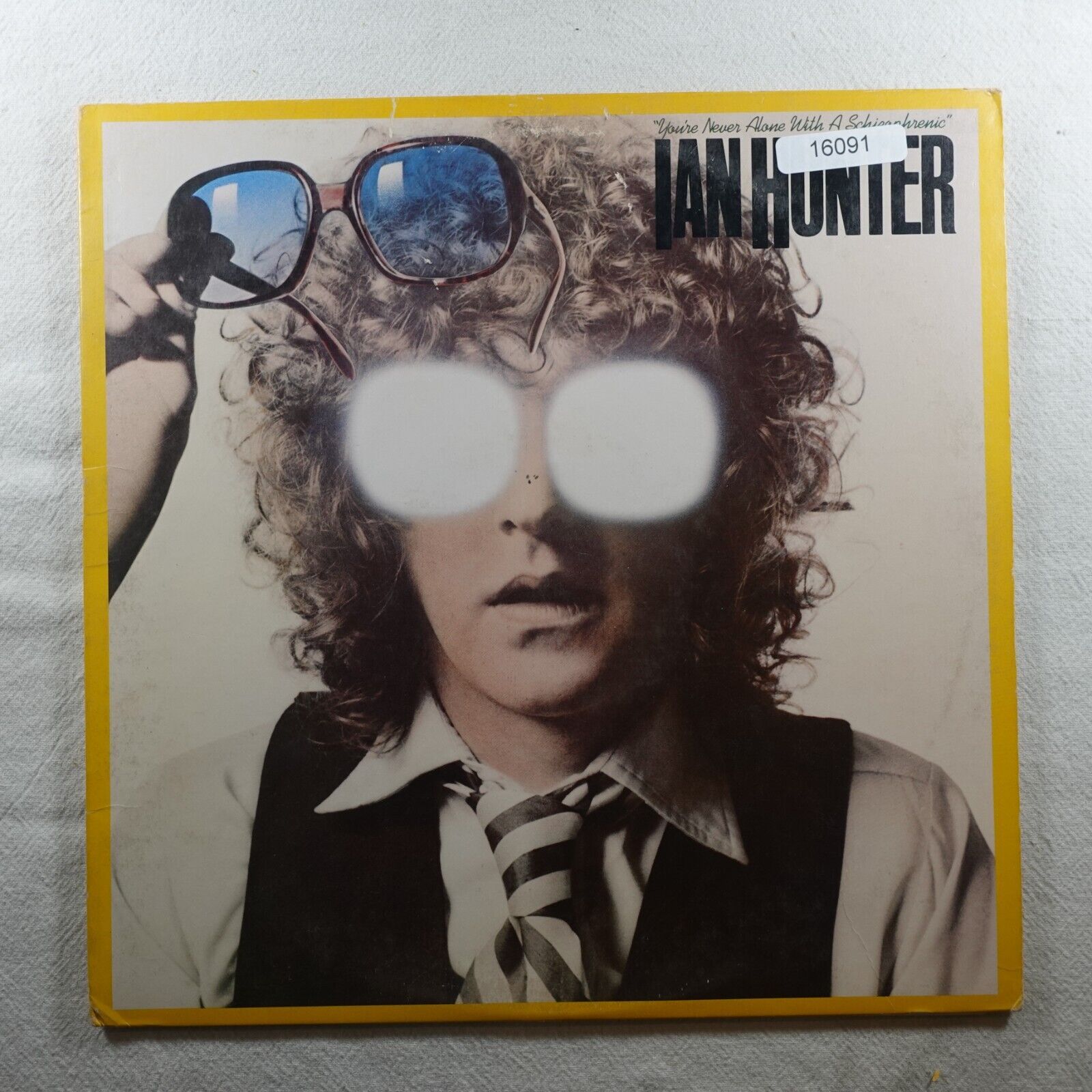 Ian Hunter You\'Re Never Alone With A Schizophrenic   Record Album Vinyl LP
