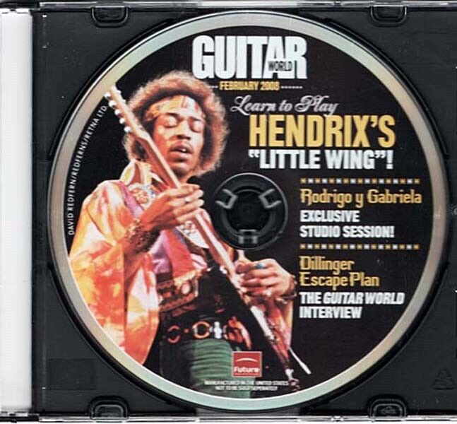 Guitar World February 2008 ~ Various Artists ~ Non-Music ~ CD ~ Acceptable