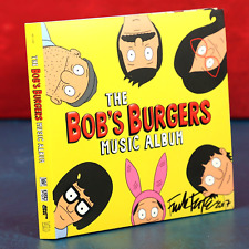 The Bob's Burgers Music Album 2-CD Set Autographed By Frank Forte From SDCC 2017 picture