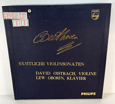 Beethoven Complete Violin Sonatas - David Oistrakh, Lev Oberin Philips 4LP Box picture