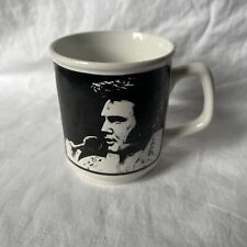 Vintage Elvis Presley Commemorative Ceramic Mug c 1977 picture