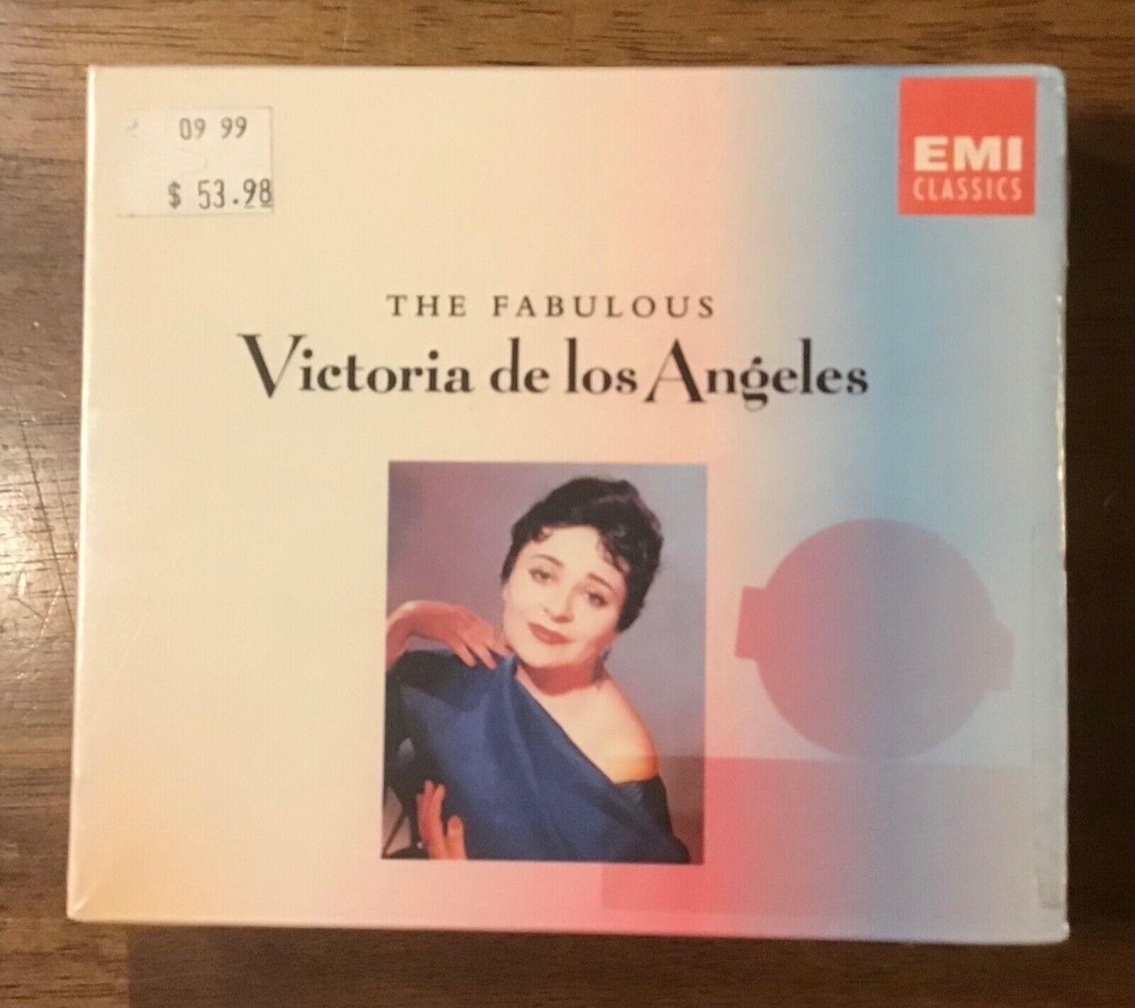 SEALED The Fabulous Victoria De Los Angeles (CD, Dec-1993, 4 Discs, EMI Classics