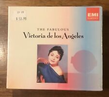 SEALED The Fabulous Victoria De Los Angeles (CD, Dec-1993, 4 Discs, EMI Classics picture