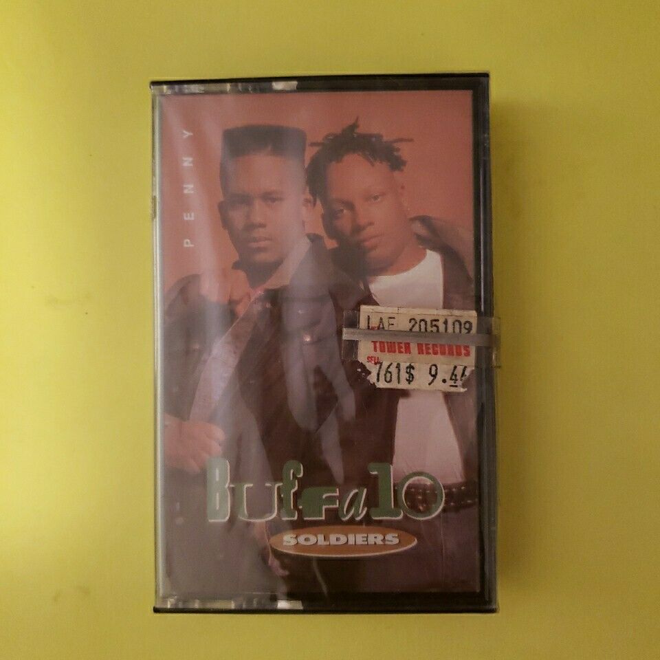 BUFFALO SOLDIERS -PENNY---1990 RARE HIP-HOP FACTORY SEALED CASSETTE